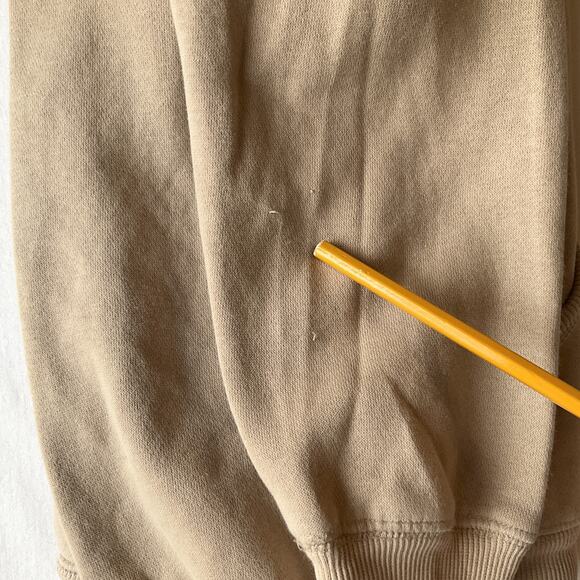 Classic Elements Women Hoodie Jacket Size SP Beige Fleece Zipper Long Sleeve - Picture 8 of 8